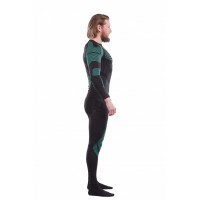 Термофутболка DF 3DTHERMO GREEN с длинным рукавом