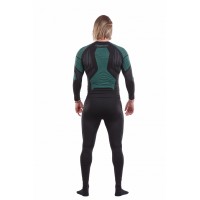 Термофутболка DF 3DTHERMO GREEN с длинным рукавом