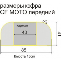 Кофр Baseg для квадроцикла CF MOTO передний