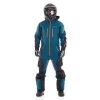 Комбинезон SuperLight 3L MAN Dark Ocean - Orange 2023