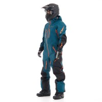 Комбинезон SuperLight 3L MAN Dark Ocean - Orange 2023