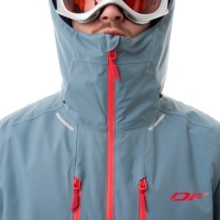 Куртка горнолыжная утепленная GRAVITY Man Grey - Red