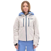 Куртка горнолыжная утепленная Gravity Premium WOMAN Gray-Blue