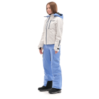 Куртка горнолыжная утепленная Gravity Premium WOMAN Gray-Blue