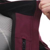 Мототолстовка DF Urban Bordo с защитой