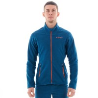 Мужская флисовая кофта Level. Blue Orange 2023