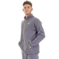 Мужская флисовая кофта Level. Gray Lemon 2023
