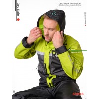 Дождевая куртка мужская Dry Rain DR 219 Лайм