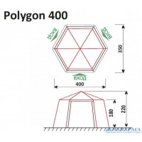 Тент-шатер GreenLand Polygon 400