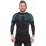 Термофутболка DF 3DTHERMO GREEN с длинным рукавом