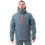 Куртка горнолыжная утепленная GRAVITY Man Grey - Red