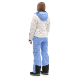 Куртка горнолыжная утепленная Gravity Premium WOMAN Gray-Blue