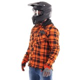 Моторубашка STREETFIGTER Orange с защитой
