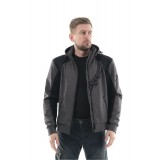 Мототолстовка DF Urban Grey с защитой