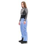 Штаны горнолыжные утепленные Gravity Premium WOMAN Gray-BlueWOMAN Yellow-Dark Ocean
