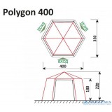 Тент-шатер GreenLand Polygon 400