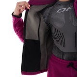 Женская флисовая кофта Level. Purple Black