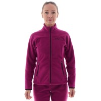 Женская флисовая кофта Level. Purple Black